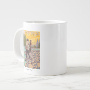 Flygfisket Kvinnor - Montana Jumbo Mugg