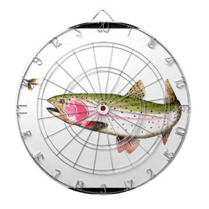 Flygfisket Rainbow Trout Darttavla
