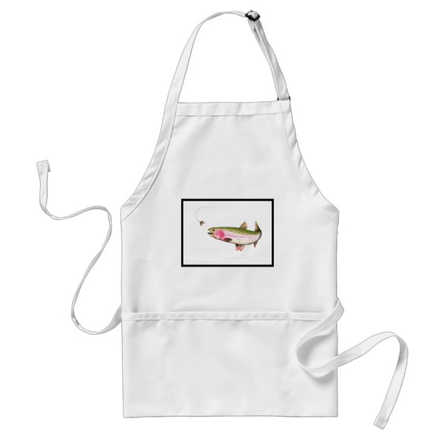 Flygfisket Rainbow Trout Förkläde (Framsidan)
