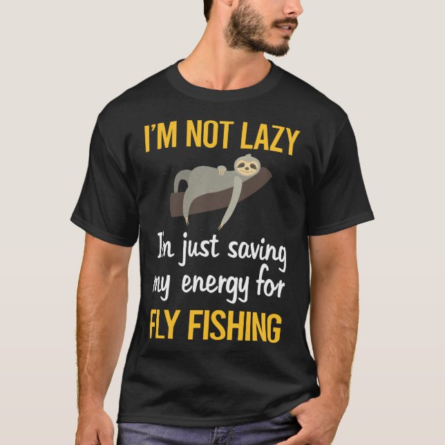 Flygfisket Spara energi T Shirt (Framsida)