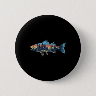 Flygfisket Trout Natature Outdoor Fisherman Wildli Knapp
