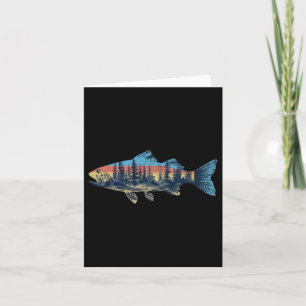 Flygfisket Trout Natature Outdoor Fisherman Wildli Kort