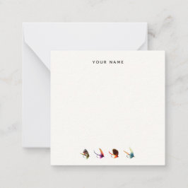 Flygfisket vintage  Postit Notes Anteckningskort