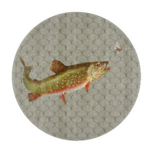 Flygfisket vintage regnbåge Trout