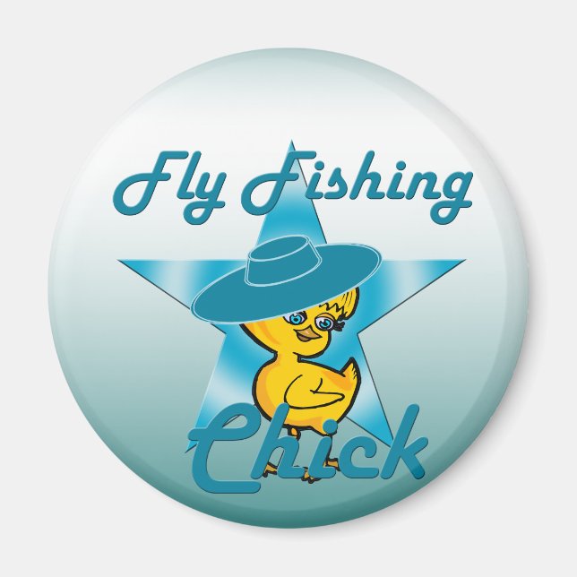 Flygfiskets Chick #7 Magnet (Framsidan)