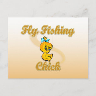 flygfiskets Chick Vykort