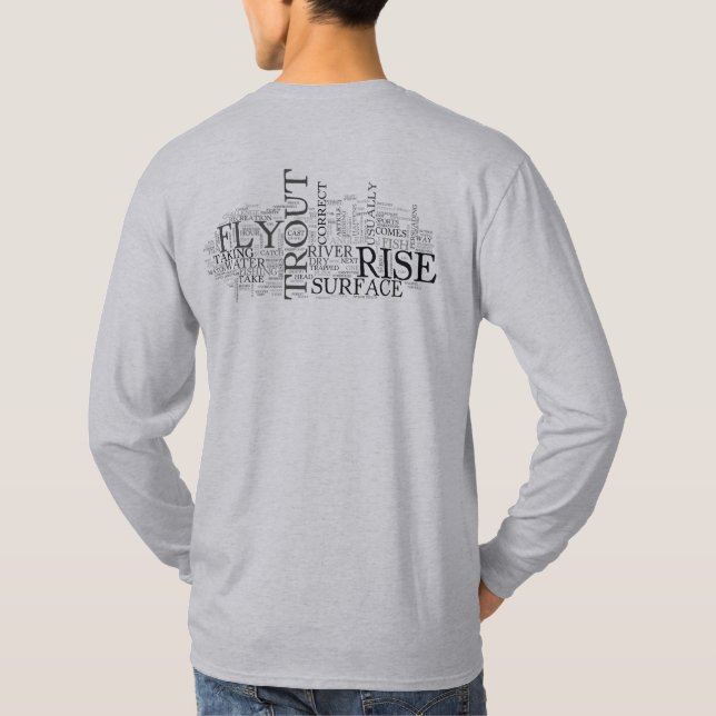 Flygfiskets Långärmad T Shirt (Baksida)