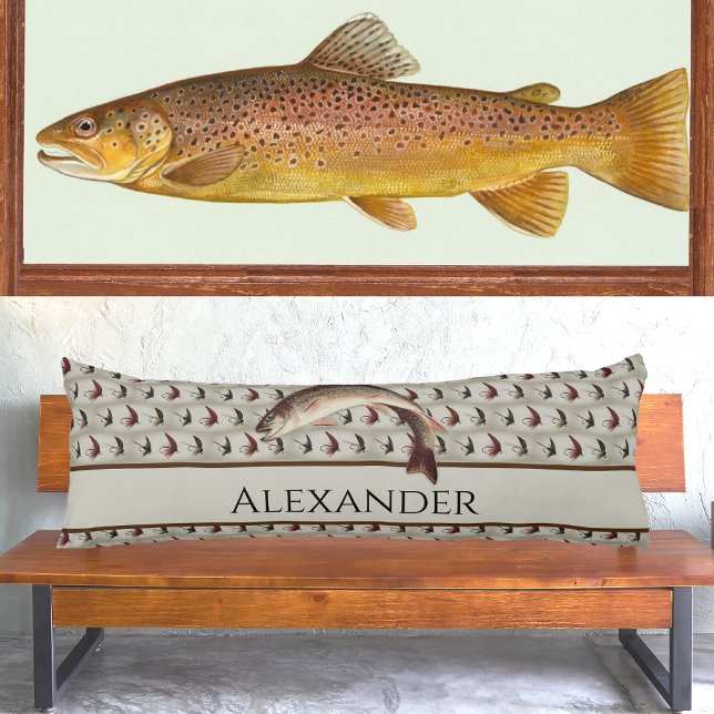 Flygfiskets Vintage Flies Regnbåge Trout Body Pill Kroppskudde (Skapare uppladdad)