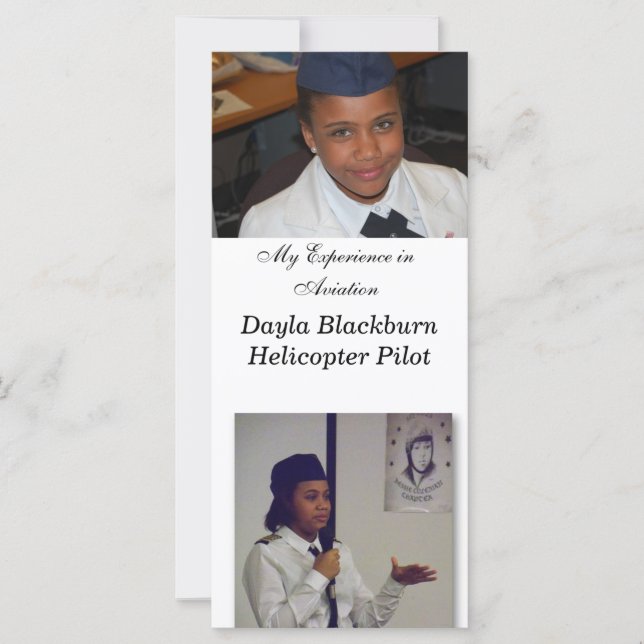 Flygflicka Min erfarenhet inom luftfarten (Framsida)