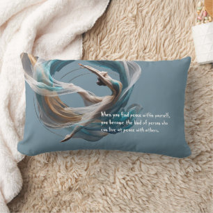 Flygflygande Luft Yoga Instructor Pilates Fitness Lumbarkudde