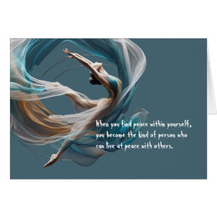 Flygflygande Luft Yoga Instructor Pilates Fitness OBS Kort