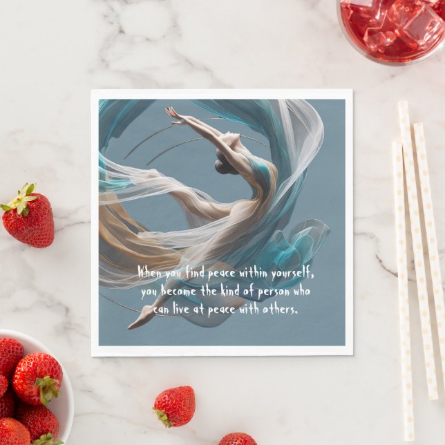 Flygflygande Luft Yoga Instructor Pilates Fitness Pappersservett (Insitu)