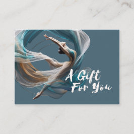 Flygflygande Luft Yoga Instructor Pilates Fitness Rabattkort