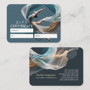 Flygflygande Luft Yoga Instructor Pilates Fitness Rabattkort