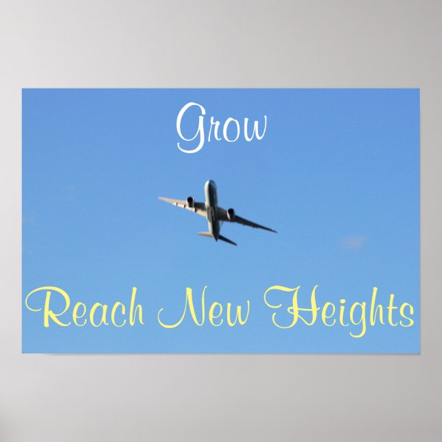 Flygfoto Motivations Poster (Framsidan)