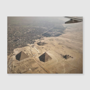 Flygfotografi av pyramider av Egypten