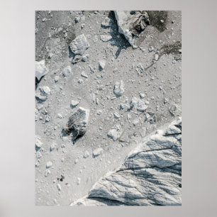 Flygfotografi av sten poster