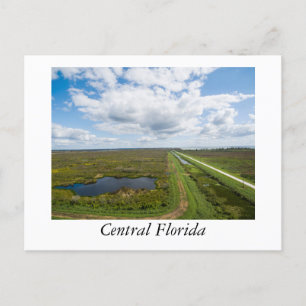 Flygfotografi Central Florida Vykort