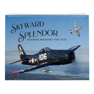Flygfotografi mellan luft och Luft - Warbird och G Kalender