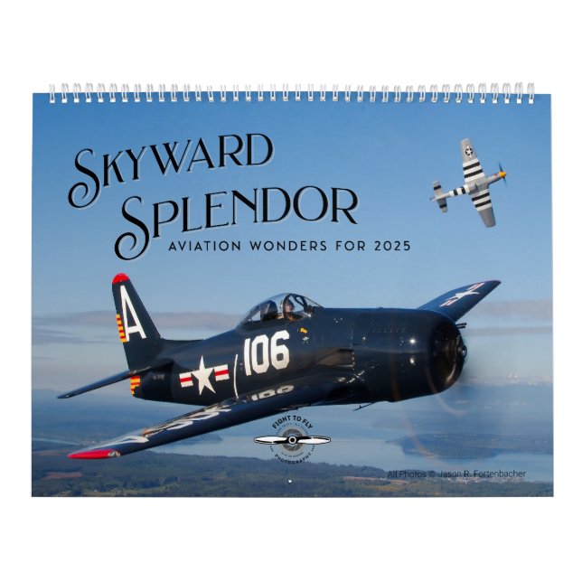 Flygfotografi mellan luft och Luft - Warbird och G Kalender (Omslag)