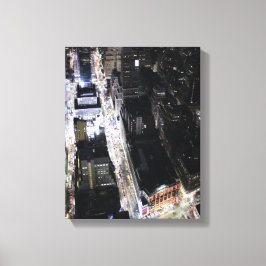 Flygfotot av ljus canvastryck