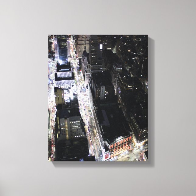 Flygfotot av ljus canvastryck (Framsida)