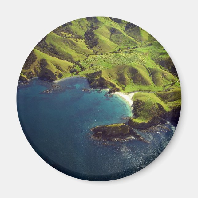Flygfotot av Northland, Nya Zeeland Magnet (Framsidan)
