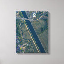 Flygfotot av stadskylin