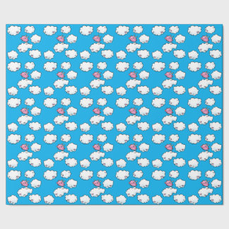 Flyggris som upprepar mönsterpapper presentpapper