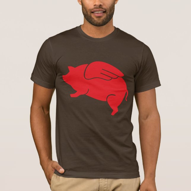 flyggris🐷 t-shirt (Framsida)