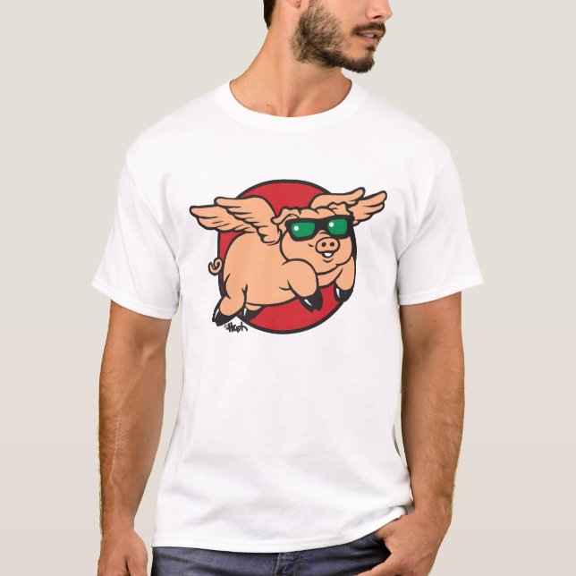 FLYGGRIS TEE SHIRT (Framsida)