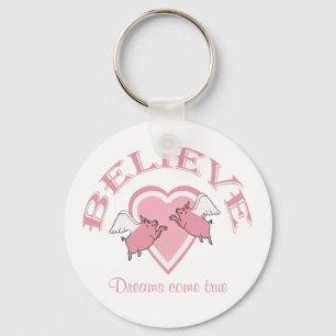 Flyggrisar tror nyckelring