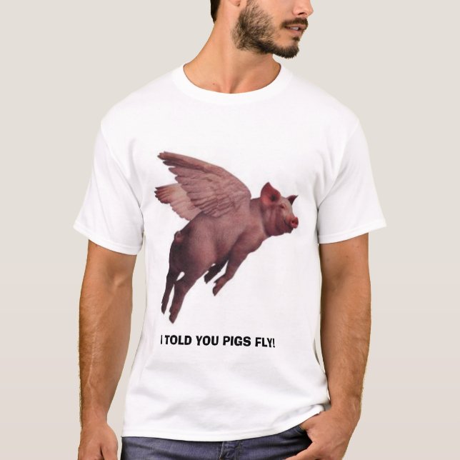 FlyggrisT-tröja T-shirt (Framsida)
