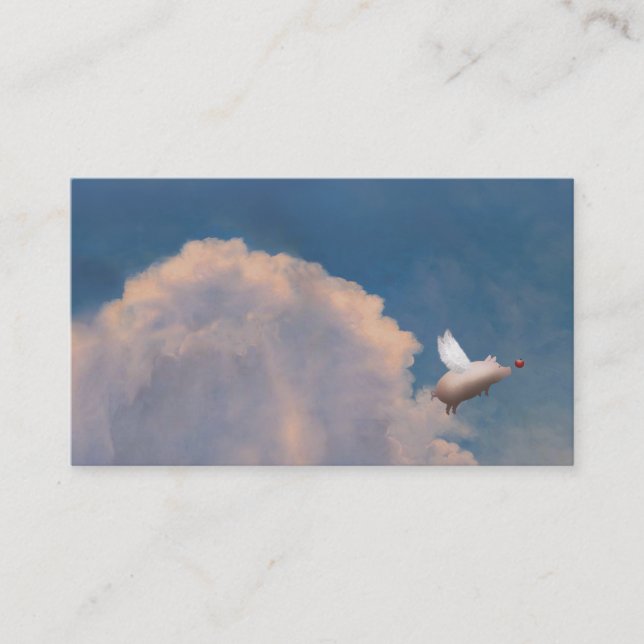 flyggrisvisitkortar visitkort (Framsida)