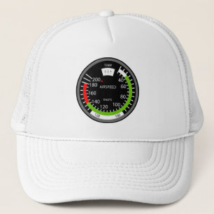 Flyghastighet Pilot Aviation nörd Keps