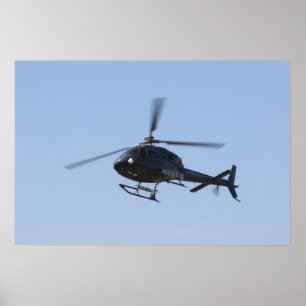 Flyghelikopter Poster