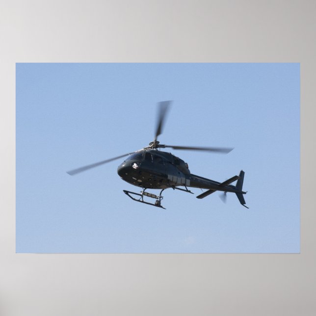 Flyghelikopter Poster (Framsidan)