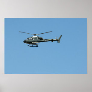 Flyghelikopter Poster
