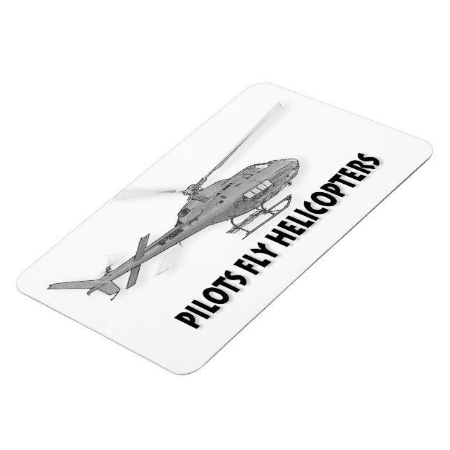 Flyghelikoptrar för piloter magnet (Vänstra Sidan)