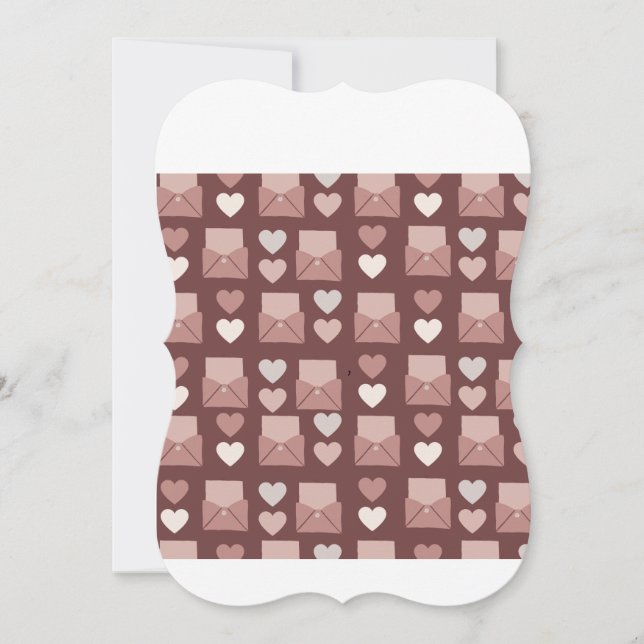 flyghjärtan, kärlek-kuvert (Framsida)