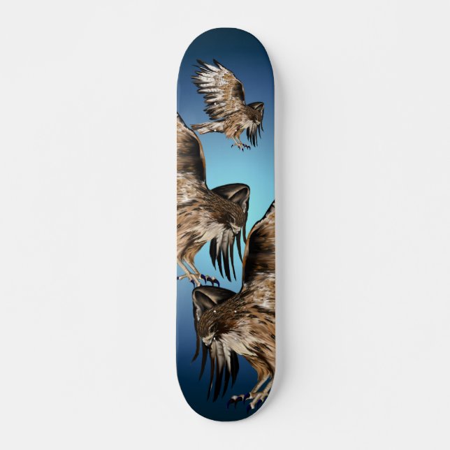 FlyghökSkateboard Skateboard Bräda 19,5 Cm (Framsida)