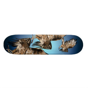 FlyghökSkateboard Skateboard Bräda 19,5 Cm