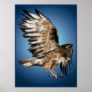 Flyghöktryck Poster