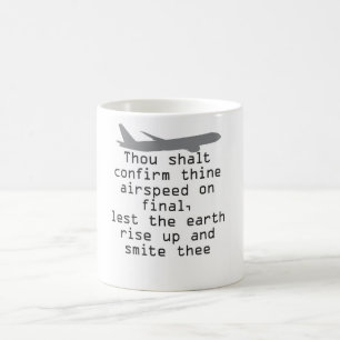 FlyghumorCommandment Kaffemugg