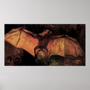 Flyghund av Vincent van Gogh Poster
