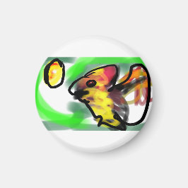 Flyghund konst magnet