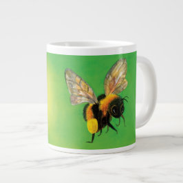 Flygillustration för Bumblebee Jumbo Mugg
