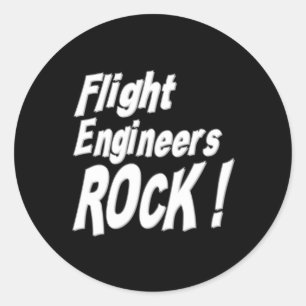 Flygingenjörsten! Klistermärke