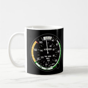 Flyginstrument för flygindikator för luftfartyg kaffemugg