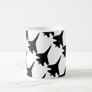 Flygkämpe för F 16 Kaffemugg